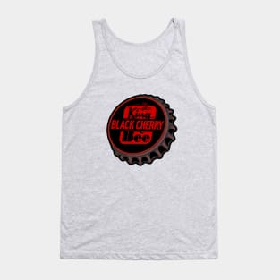 Vintage King Bee Black Cherry Soda Bottlecap Tank Top